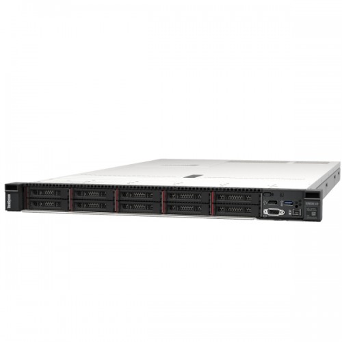 Сървър Lenovo ThinkServer SR630 V2, Xeon Silver 4314 (16C, 2.4GHz, 24MB Cache/135W), 32GB (1x32GB, ...