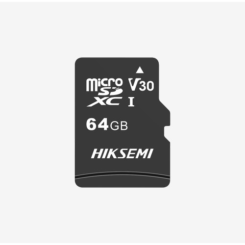 Карта памет HIKSEMI microSDXC 64G, Class 10 and UHS-I TLC, Up to 92MB/s read speed, 30MB/s write ...