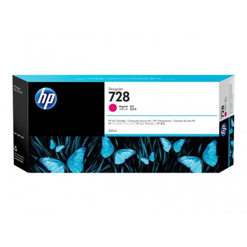 Консуматив за принтер HP 728 original 300-ml Magenta Ink cartridge F9K16A F9K16A