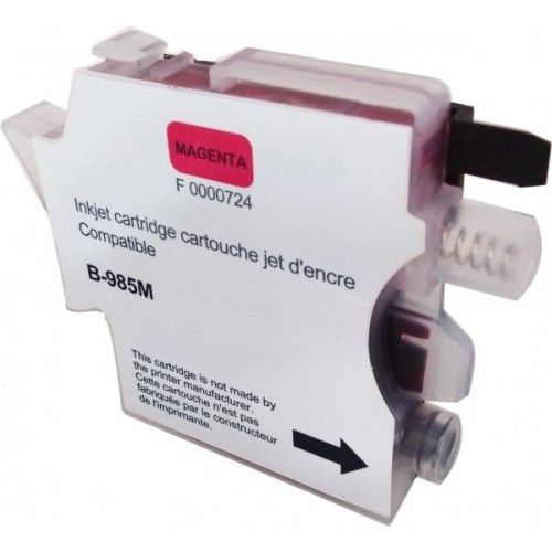 Мастилница UPRINT LC985, BROTHER, Magenta - LF-INK-BROT-LC985M-UP