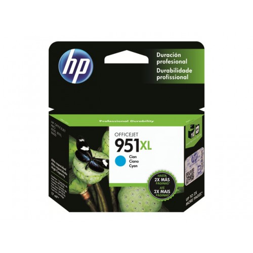 Консуматив за принтер Hp 951xl Original Ink Cartridge Cn046ae Bgx Cyan High Capacity 1.500 Pages 1-pack Officejet CN046AE#BGX