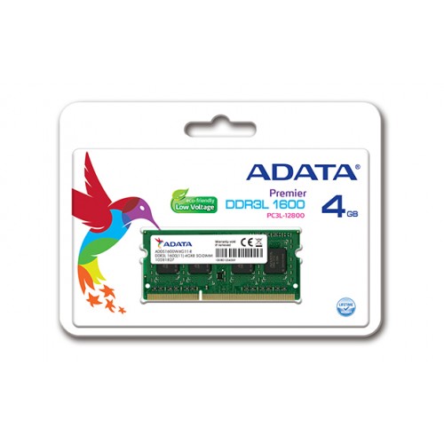 Памет за лаптоп 4G DDR3L 1600 ADATA SODIMM