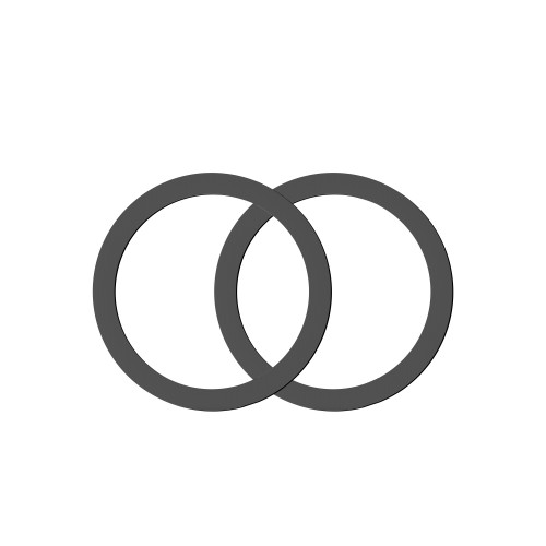 Wireless charging ring for phone Earldom ET-EH206, Black - 17790