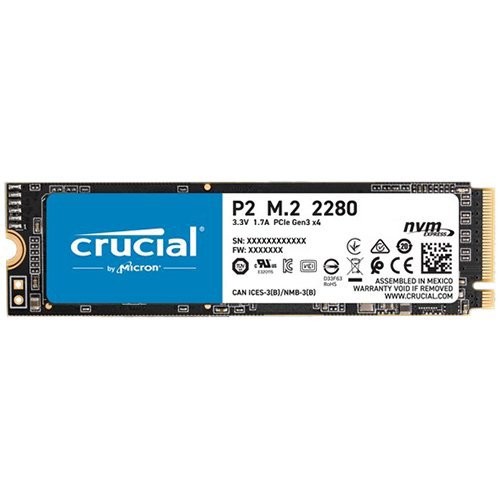 Твърд диск CRUCIAL P2 250GB SSD