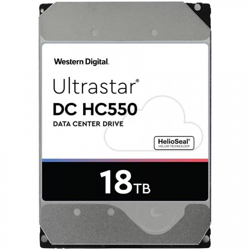 Твърд диск Western Digital Ultrastar DC HDD Server (3.5in 26.1MM 18TB 512MB 7200RPM SATA ULTRA 512E ...