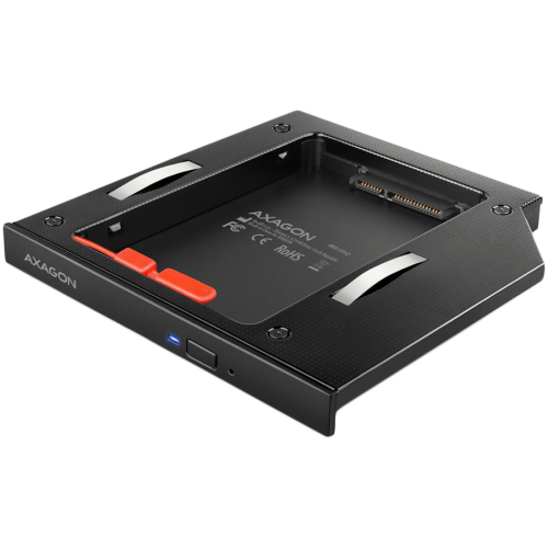 Адаптер AXAGON RSS-CD12 2.5" SSD/HDD caddy into DVD slot