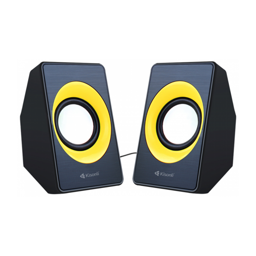 Тонколони, Kisonli, A-303, 2x3W, USB, Different colors - 22086