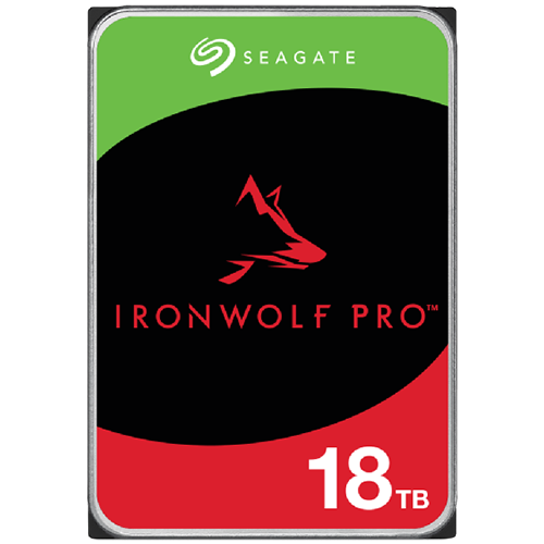 Твърд диск NAS SEAGATE HDD Ironwolf pro NAS (3.5''/18TB/SATA/rmp 7200)
