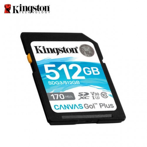 Карта памет 512G SD KINGSTON CANVAS GO+