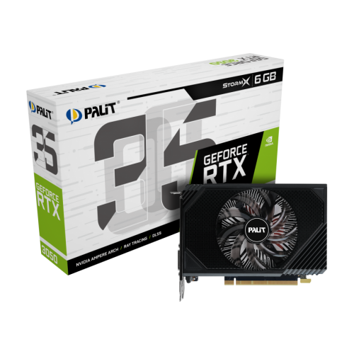Видео карта PALIT RTX3050 STORMX 6GB GD6
