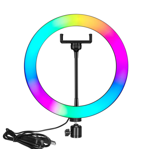 LED осветление No brand M26, 26cm, RGB, 20W, Black - 40123