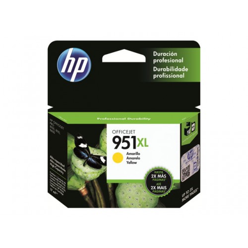 Консуматив за принтер Hp 951xl Original Ink Cartridge Cn048ae Bgx Yellow High Capacity 1.500 Pages 1-pack Officejet CN048AE#BGX
