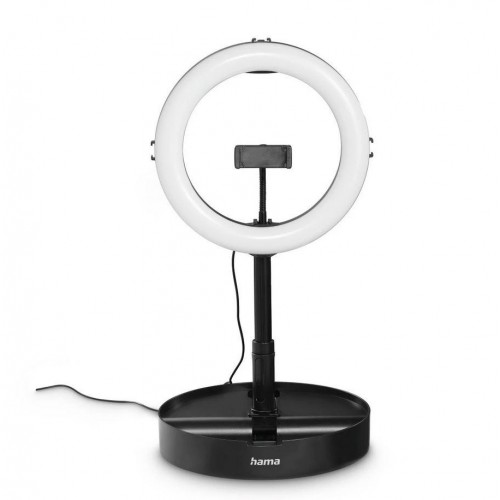 Hama LED Лампа "SpotLight FoldUp 102 II" Ring Light, комплект за смартфони, сгъваем