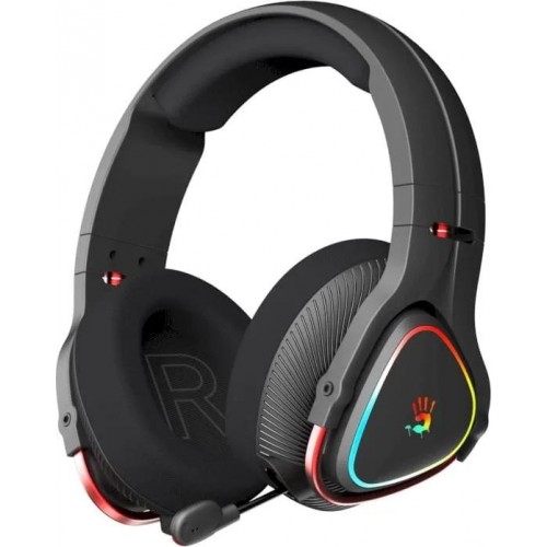 Геймърски слушалки A4TECH Bloody MR720 Naraka, RGB, Bluetooth + USB, Черни