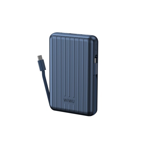 Преносима батерия WiWu PP03, 10000mAh, 22.5W, Qi, MagSafe, Different colors - 87083