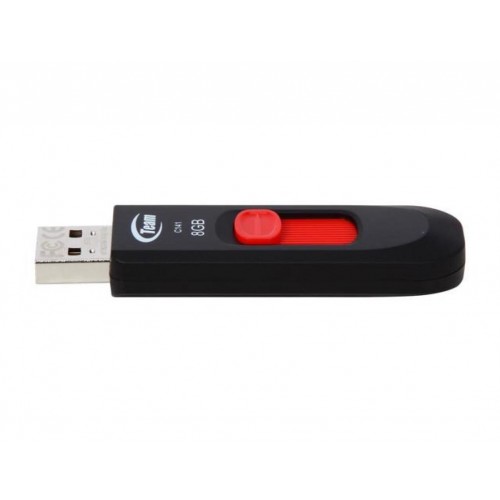 USB памет Team Group Elite C141, 8GB, USB 2.0, Червен - TEAM-USB-C141-8GB-RED