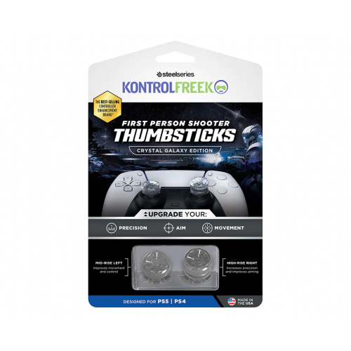 Аксесоар KontrolFreek FPS Thumbsticks Crystal Galaxy Edition за PS5 DualSense 
