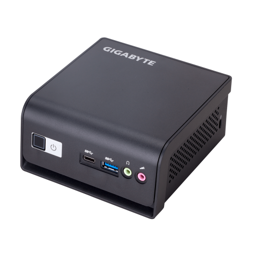 Настолен компютър Gigabyte Brix  Intel&reg; Celeron&reg; N4500up to 2.8 GHz, 1 x SO-DIMM DDR4; m.2 SSD; Wi-Fi
