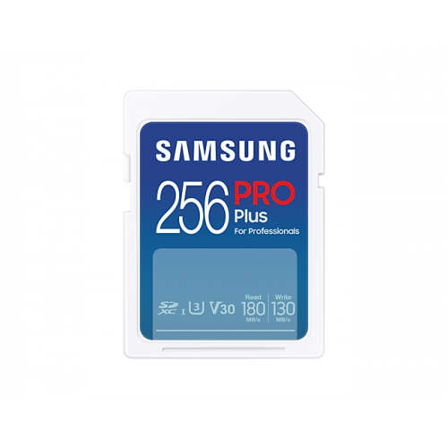 Карта памет Samsung PRO Plus, SD Card, 512GB, Бяла