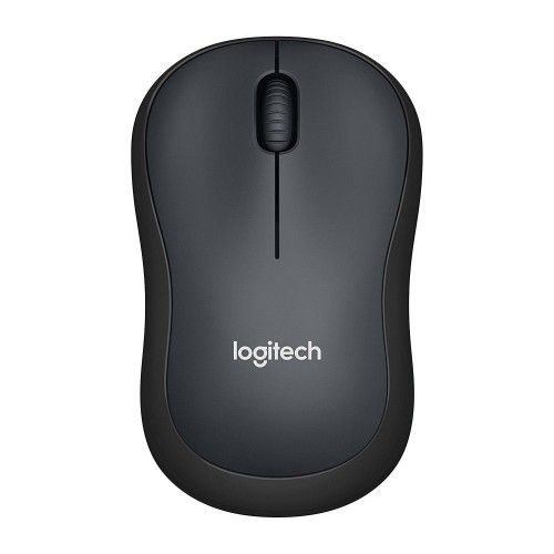 Безжична оптична мишка LOGITECH M220 Silent, Черна, USB - LOGITECH-MOUSE-M220-B