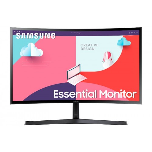 Монитор LED Samsung LS27C366EAUXEN S36C, 27" FHD Curved 1800R 16:9 (1920x1080) VA 75Hz, 250 ...