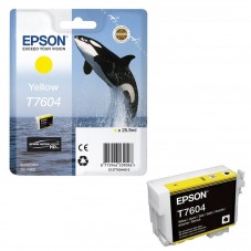 Консуматив за принтер Epson T7604 Yellow