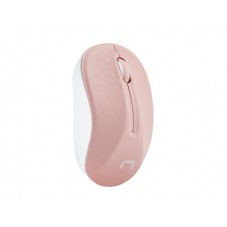Мишка Natec Mouse Toucan Wireless 1600 DPI Optical Pink-White
