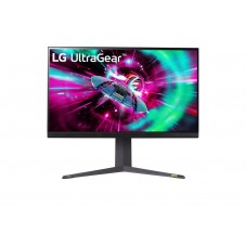 Монитор LG 32GR93U-B, 32\", UltraGear IPS 1ms, AG, UHD 4K (3840x2160), 144Hz, HDR 400, 700:1, 400cd/m2, DCI-P3 95%, USB3.0 (1up/2down), VRR, AMD Free-sync, NVIDIA G-Sync, HDMI, DisplayPort, Height Adjustable, Pivot, Tilt, Headphone Out, Black