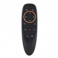 Дистанционно устройство No brand G10, Air mouse, USB 2.4GHz, Microphone, IR learning, Black - 13051