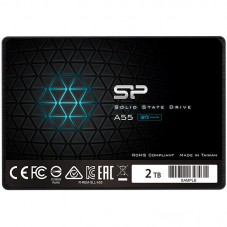 Твърд диск Silicon Power Ace - A55 2TB SSD SATAIII (3D NAND) 3D NAND, SLC Cache, 7mm 2.5'' Blue - ...