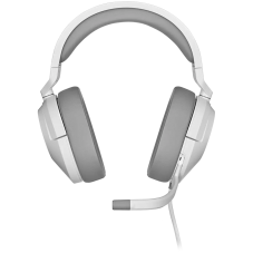 Геймърски слушалки Corsair HS55 Stereo Headset, White, EAN:0840006643661
