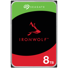 SEAGATE NAS HDD 8TB IronWolf 7200rpm 6Gb/s SATA 256MB cache 89cm 3.5inch 24x7 CMR for NAS and RAID R...