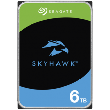 Твърд диск за видеонаблюдение Seagate SkyHawk Guardian 6TB ( 3.5'', 256MB, 5400 RPM, SATA 6Gb/s )