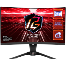 Монитор Asrock Curved Gaming Monitor, 27" QHD(2560x1440) 1500R VA, AG, 165 Hz, 110% sRGB, 4000:1, ...