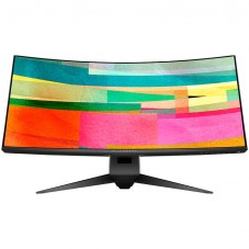 Монитор Alienware 34 AW3423DWF Curved QD-OLED Gaming Monitor, 34.18" QHD (3440x1440) 165Hz AR ComfortView, 21:9, 1000cd/m2, 1M:1, 178º/178º, 0.1ms, 2xHDMI, 2xDP, 2xUSB 5Gbps  3.2 Gen 1, Height, Swivel, Tilt, 3Y AW3423DWF-14