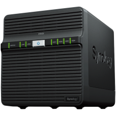Твърд диск NAS Synology DiskStation DS423, Tower, 4-Bays 3.5'' SATA HDD/SSD, CPU 4-core 1.7 GHz, 2 ...