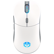 Геймърска мишка Endorfy GEM Plus Wireless Onyx White Gaming Mouse, PIXART PAW3395 Optical Gaming ...
