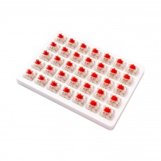 Суичове за механична клавиатура Keychron Cherry MX, Red, RGB, Switch Set 35 броя