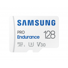 Карта памет Samsung PRO Endurance, microSDXC, UHS-I, 128GB, Адаптер