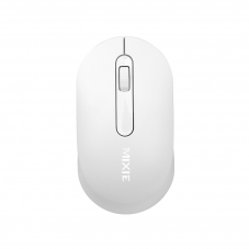 Мишка Mixie R518, Wireless, USB, 3D, White - 757