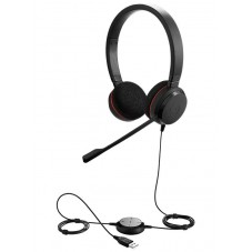 Слушалки с микрофон Jabra Evolve 20 Stereo Черни  - JABRA-55900000