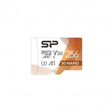 Карта памет Silicon Power Superior Pro, 256GB, microSDXC, Class 10, SD Adapter