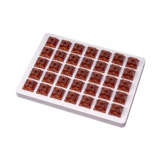 Суичове за механична клавиатура Keychron Gateron Cap Golden Brown Switch Set 35 броя