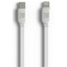 Кабел за данни USB 3.1 Type-C към Iphone Lightning, Remax RC-037a, 1м, Бял 