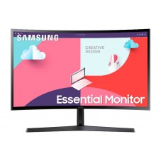 Монитор LED Samsung LS24C366EAUXEN S36C, 24" FHD Curved 1800R 16:9 (1920x1080) VA 75Hz, 250 ...
