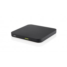 DVD Записвачка Hitachi-LG GP96YB70 Slimmest External DVD-RW, Super Multi, Lightest, Android Connectivity, Win 10 & MAC OS Compatible, Black