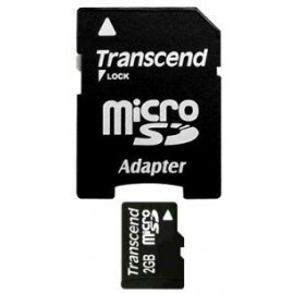 Карта памет Transcend 2GB micro SD (with adapter)