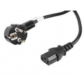 Кабел Lanberg CEE 7/7 -> IEC 320 C13 power cord 10m VDE, black