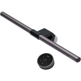 Лампа за четене за монитор BenQ CLIP ScreenBar Halo, 3 режима, Безжичен контролер, Сива