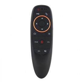 Дистанционно устройство No brand G10, Air mouse, USB 2.4GHz, Microphone, IR learning, Black - 13051